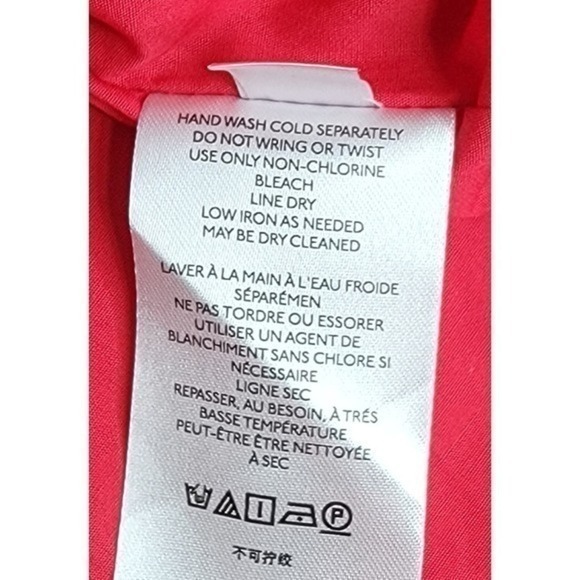 Anthropologie Maeve BNWT Puff Sleeve‎ Sweetheart Mini Dress Red size L - Picture 5 of 9